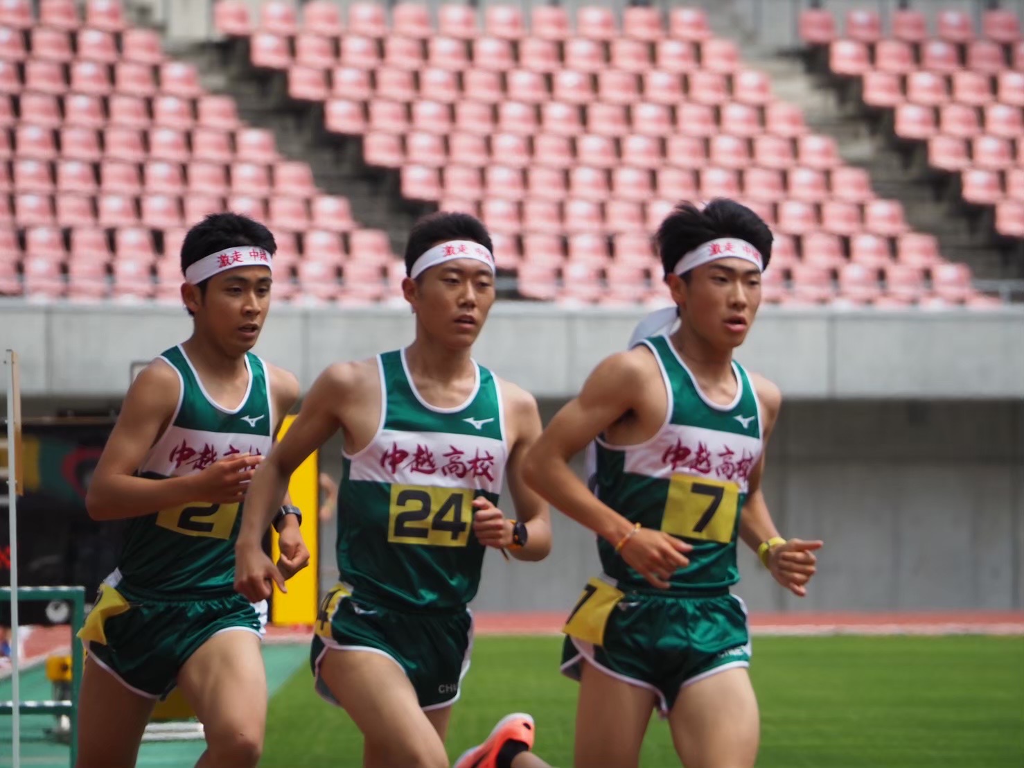 陸上競技部 中越高等学校